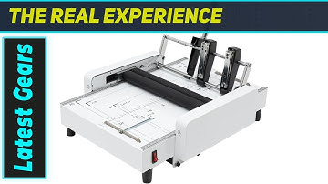 A3 Folding Binding Machine: The Ultimate 2-in-1 Booklet Maker for Productivity