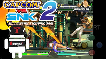 CAPCOM Vs. SNK 2 Millonaire Fighting 2001 Android Gameplay | Dreamcast Emulator