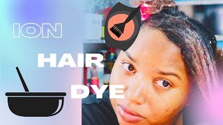 ION COLOR BRILLIANCE / DARKEST BROWN HAIR DYE ON NATURAL HAIR