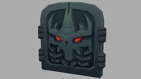 Proto Demonic Dungeon - 3d Modeling Timelapse #2