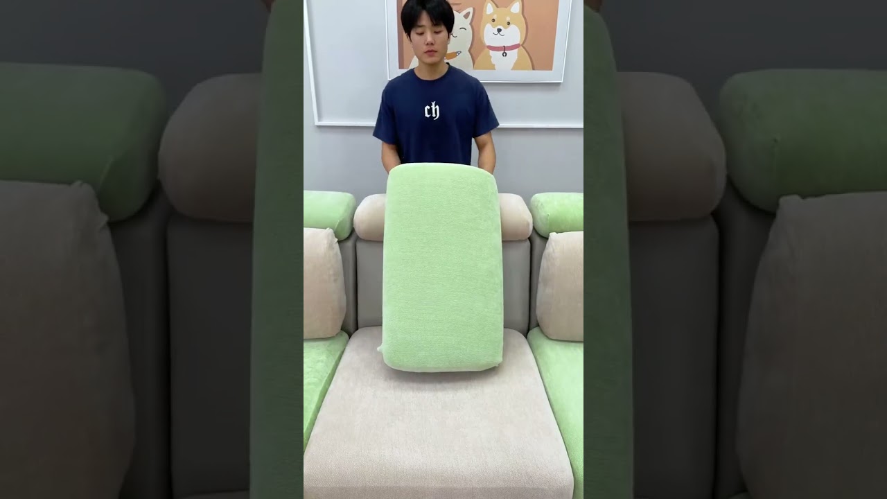 Slipcover KAS Chenille Couch Cushion Cover, Anti-Scratch and Versatile Sofa Cover with Non-slip