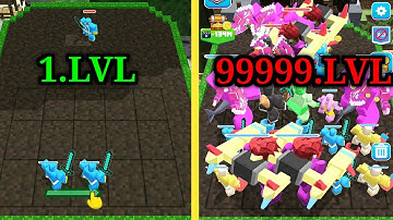 MAX LEVEL In Merge Monster Craft Runner All Monsters Unlocked