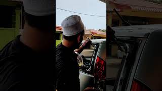 tukar cermin belakang Myvi King