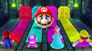 Mario Party 10 Minigames - Mario Vs Toadette Vs Rosalina Vs Wario (Hardest Difficulty)