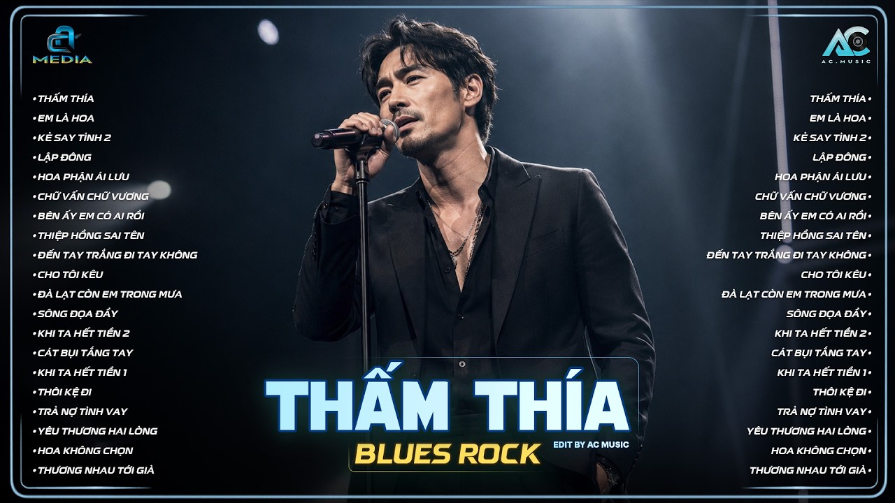 THẤM THÍA (Tống Gia Vỹ) | TUYỂN TẬP NHẠC BLUES ROCK HOT TIKTOK | Đừng buồn anh nha em ơi...