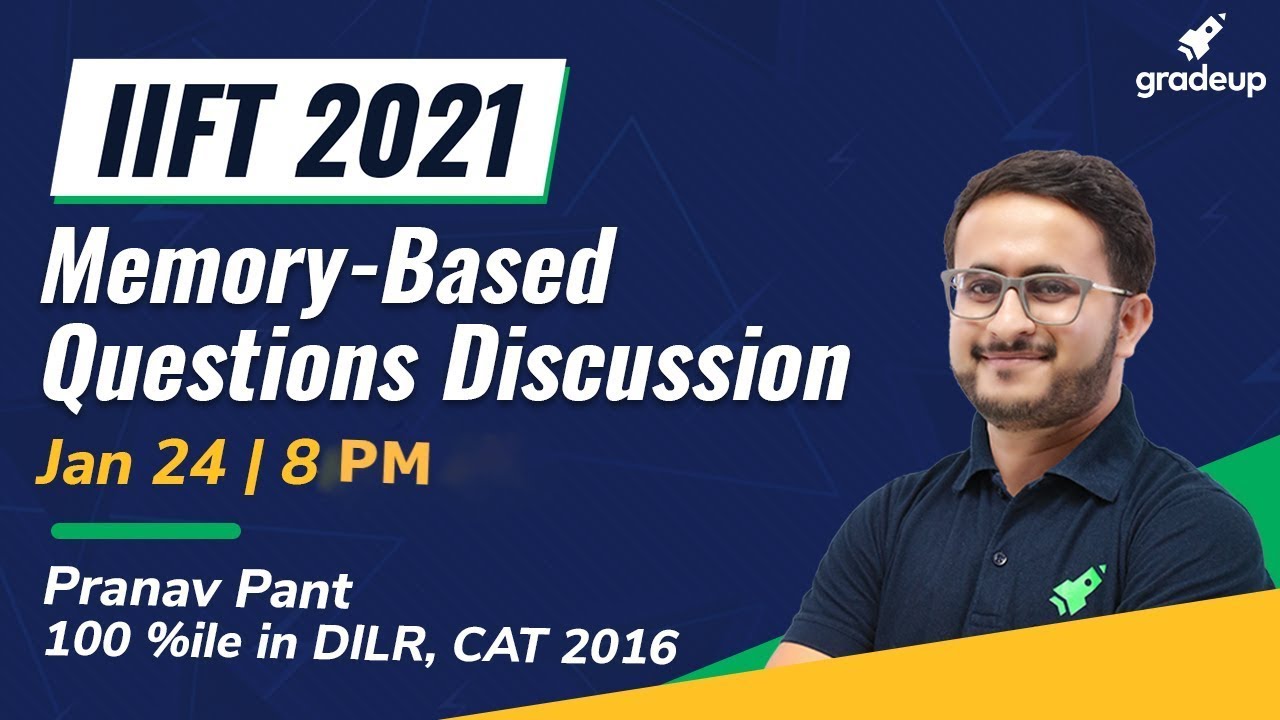 🔴 IIFT 2021 | GK and English Memory based questions | Gradeup