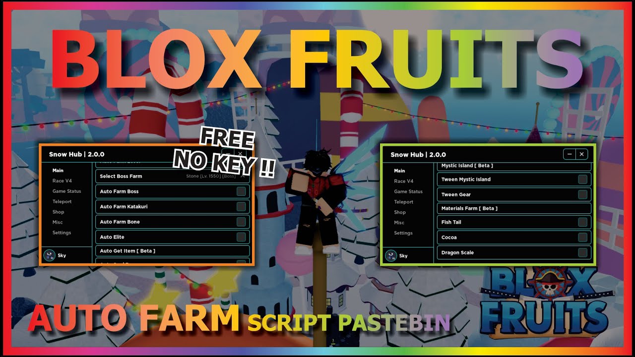 Blox Fruits Script Mobile (Dragon Hub) - Auto Farm Level, Fast Attack