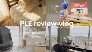 PLE review vlog 📓 living alone, my review experience & thoughts, *an emotional roller coaster* 🎢