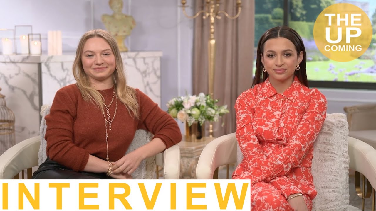 Mia Threapleton & Josie Totah interview on The Buccaneers