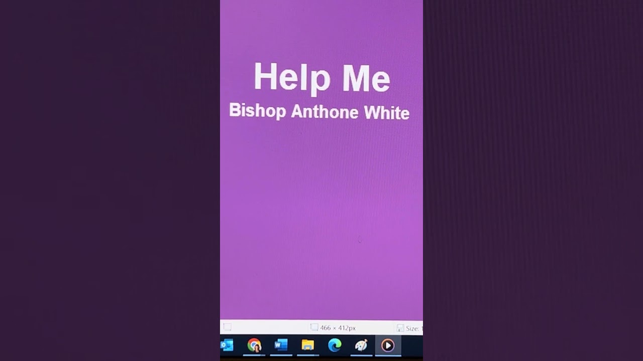 Help Me by Bishop Frank Anthone White and the FAW Celebration Choir