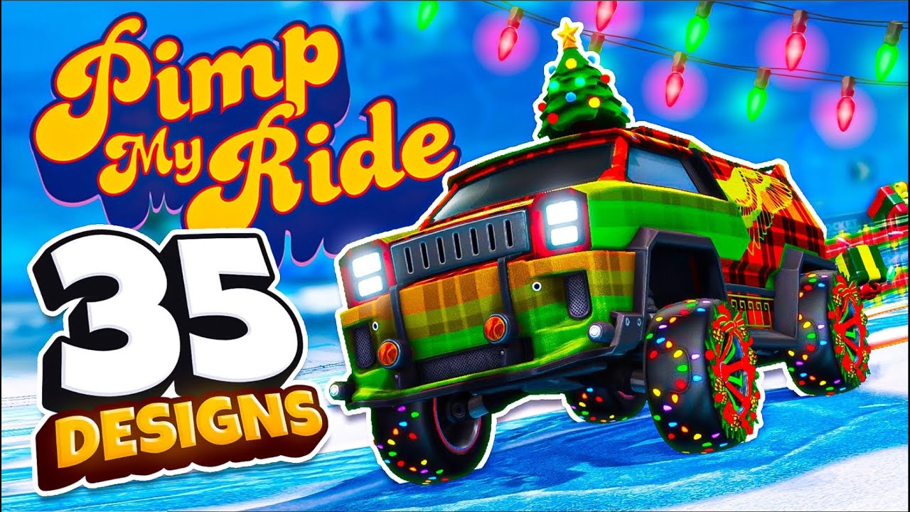 35 Rocket League Car Designs YOU NEED! (Holiday Edition)
