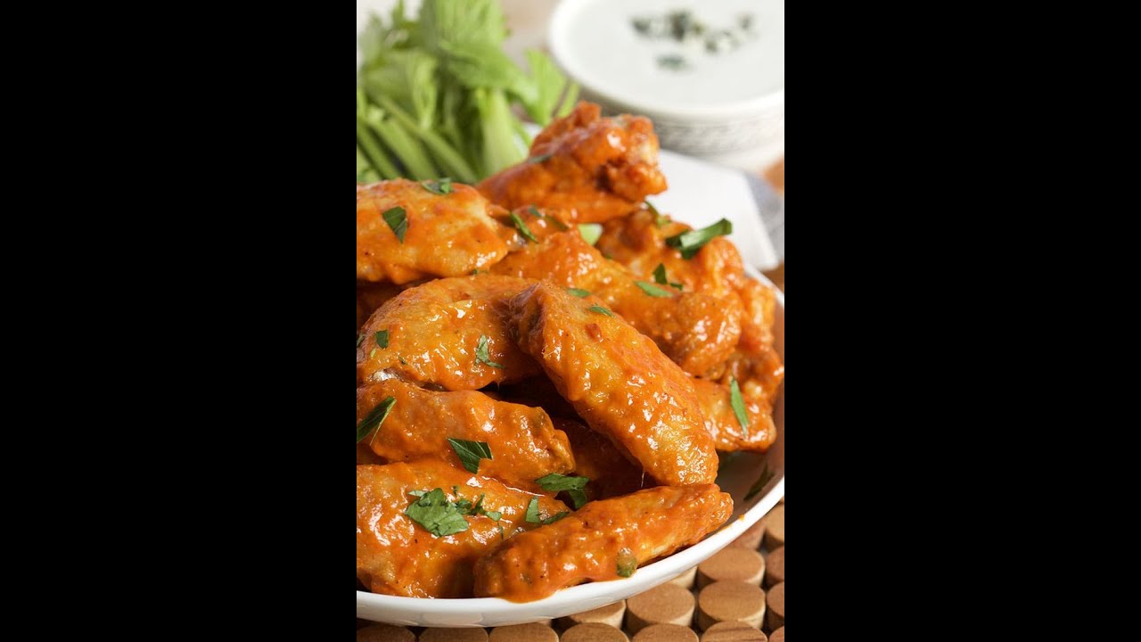 Crispy Baked Buffalo Wings YouTube
