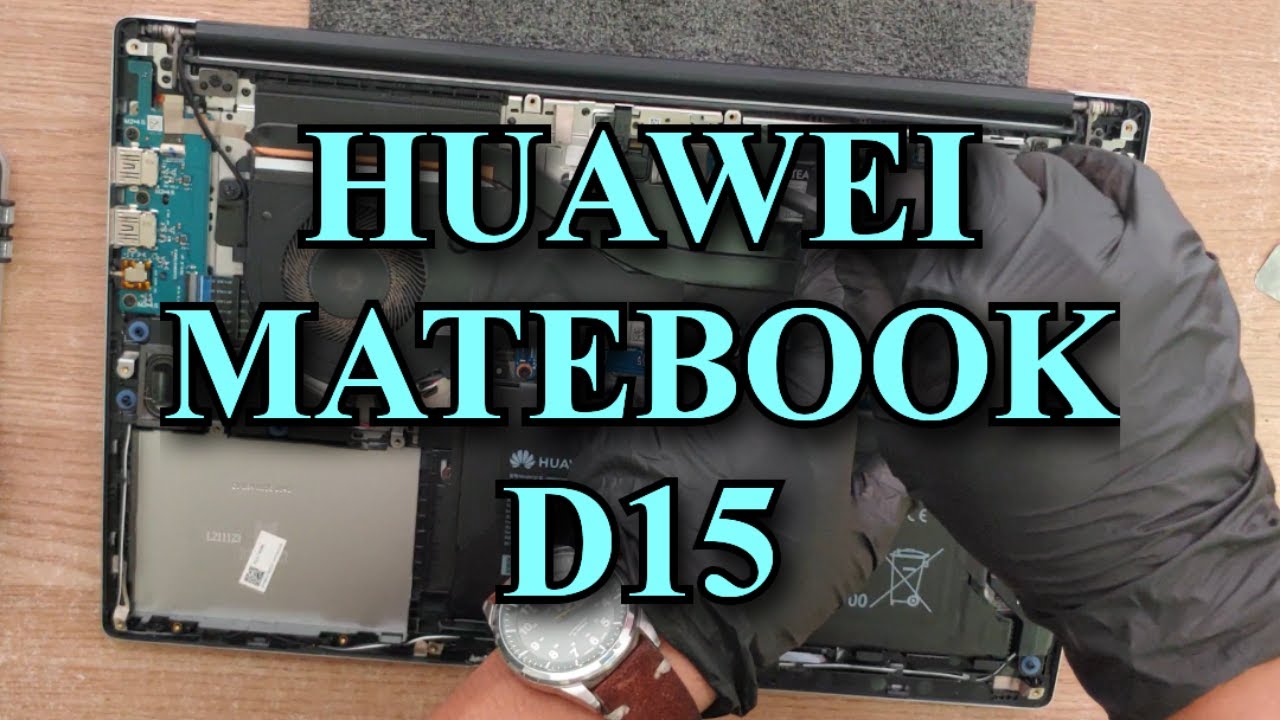 HUAWEI MATEBOOK D15 bob-wah9 | Disassembly and Replace M.2 SSD