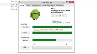 Clean Master - Memory Booster [ Android,IPhone,Windows Phone,BlackBerry ] screenshot 4