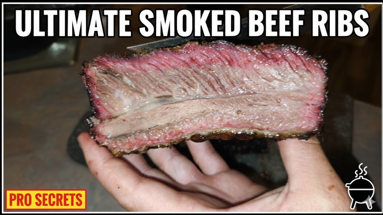 How To Cook - The Ultimate Smoked Beef Ribs - YouTube