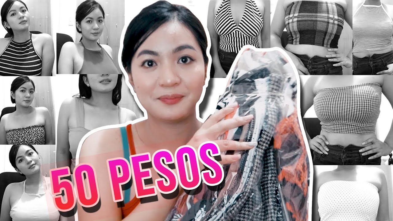 50 PESOS CLOTHES + TRY ON DianaVlogs YouTube