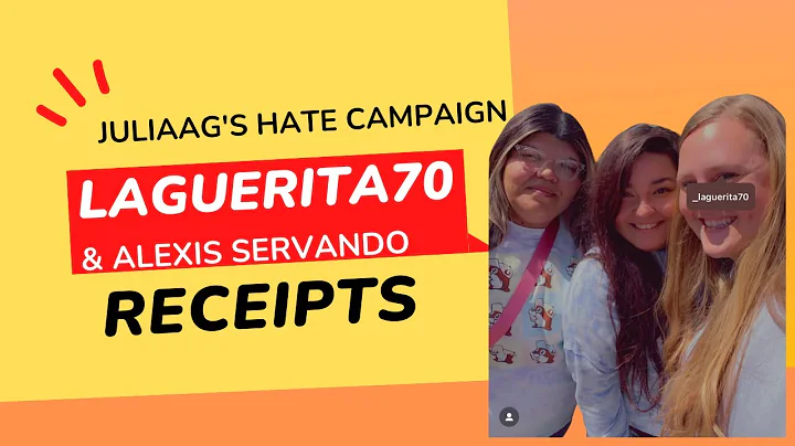 Laguerita70 & Alexis Servando in Juliaag111's Hate Campaign