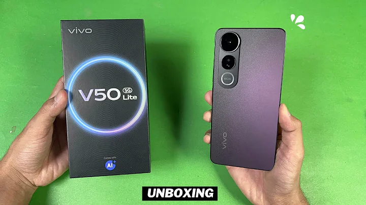 Vivo V50 Lite 5G - Unboxing & Price in Pakistan!