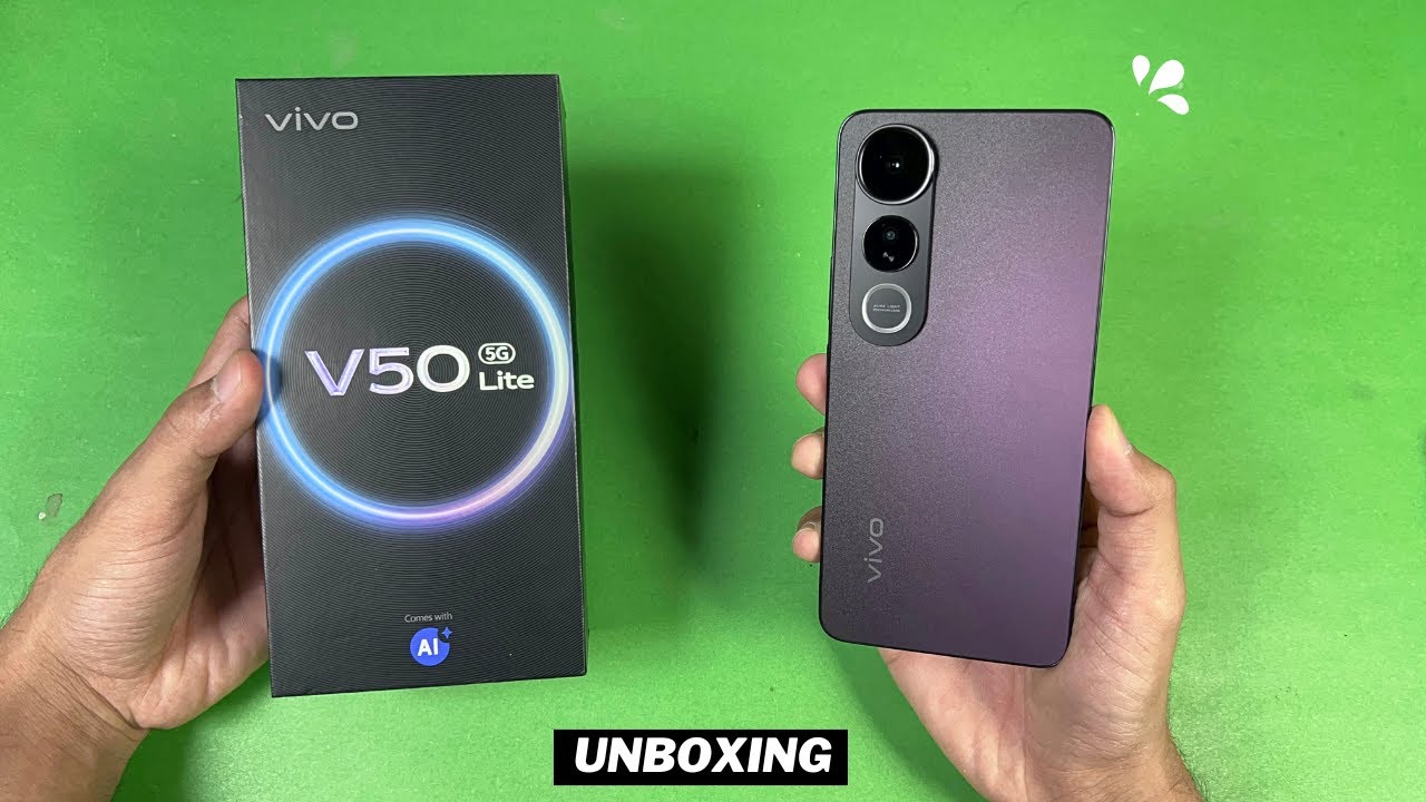 Vivo V50 Lite 5G — распаковка и цена в Пакистане!