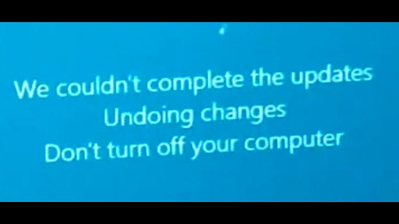 Fix Windows 10 Update KB5053606 Not Installing Error We Couldn't Complete Updates Undoing Changes