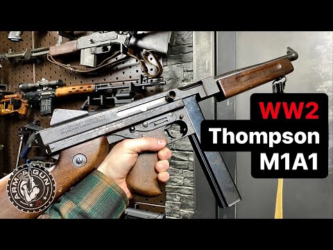 Thompson M1A1 WW2 Model In 1 Minute Shorts