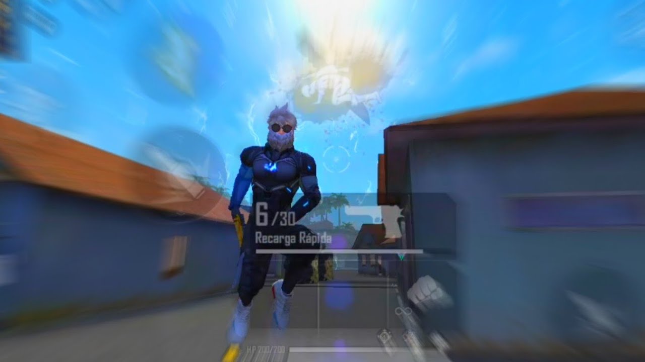 Exaggerated movement 🇧🇷♥️ Highlights De FREEFIRE Moto G8 Play