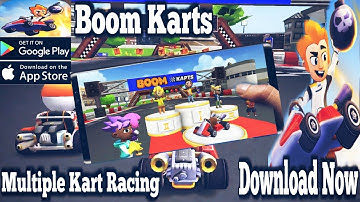 Boom Karts Online Multiplayer PVP Racing Game (Android/IOS) Smooth Gameplay Android Bilzee Gaming