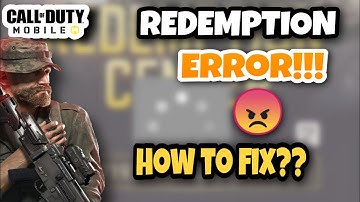 Redeem Center Is Not Working in Call of Duty Mobile || How to Fix || Full Details in Hindi 🔥