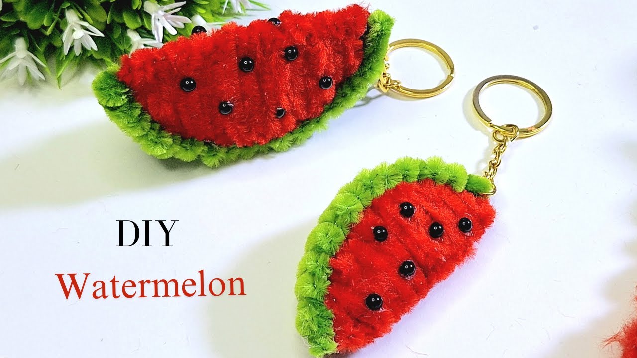 DIY Watermelon | CREATE Your Own Watermelon Using Pipe Cleaners!