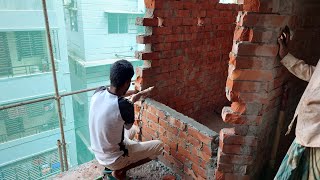 Brick masonry working