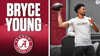 Bryce Young speaks on why he should be No. 1 Overall in 2023 NFL Draft at Pro Days  | CBS Sports