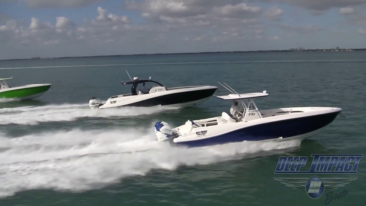 Deep Impact Boats 399 360 Sport Youtube