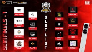 iQOO Community Weekly Quest | Semi Finals - 1 @iQOOIndia @iqooesports5550 @kraftonindiaesports