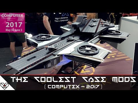The coolest case mods of Computex - 2017 - YouTube