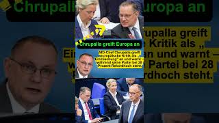 Chrupalla greift Europa an #breakingnews #deutschland #news26x