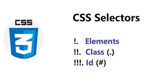 Learn CSS Selector in 3 minutes || 3 types of CSS Selector || With Example ||  h1 || . || #
