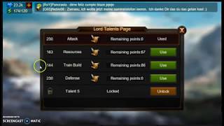 War of Kings, Multiple Lord Talents, 4 Settinngs screenshot 2