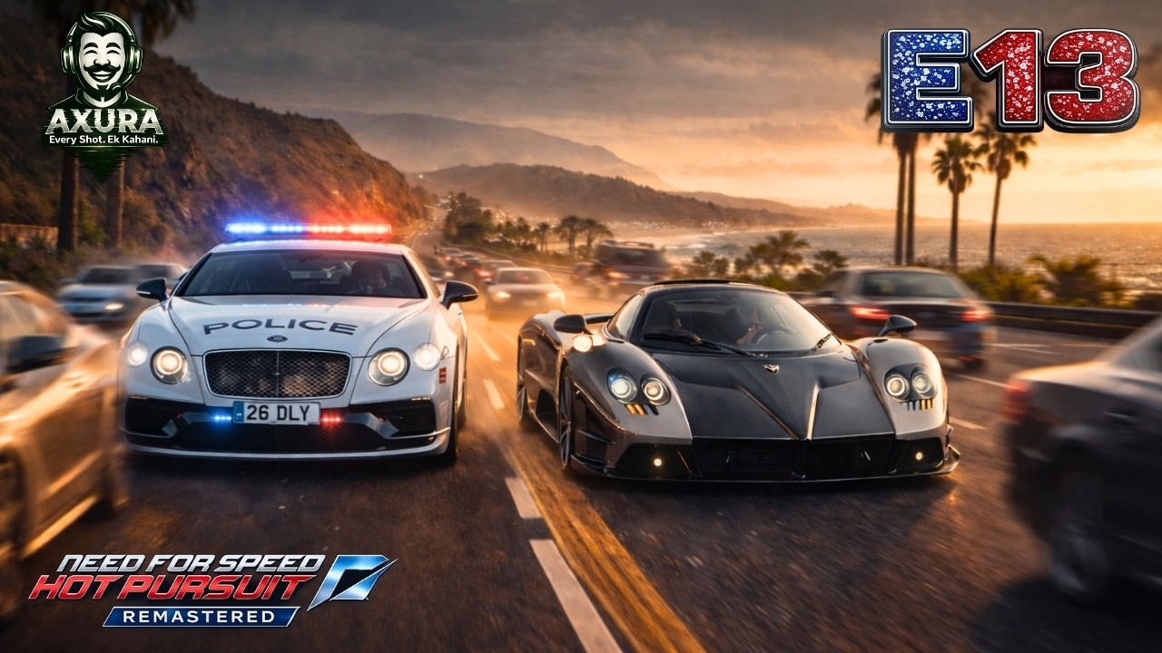 Need for Speed Hot Pursuit Remastered – Ep 13 | Bentley on Rampage | Chaos, Comebacks & Comedy |