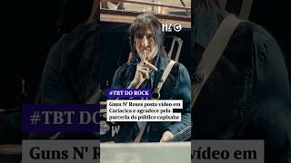 Guns N' Roses posta vídeo em Cariacica e agradece pela parceria do público capixaba