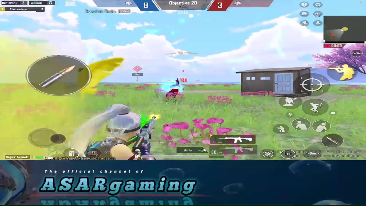 4.0 update new events ASAR gaming Live Stream BGMI Rush game play with random players