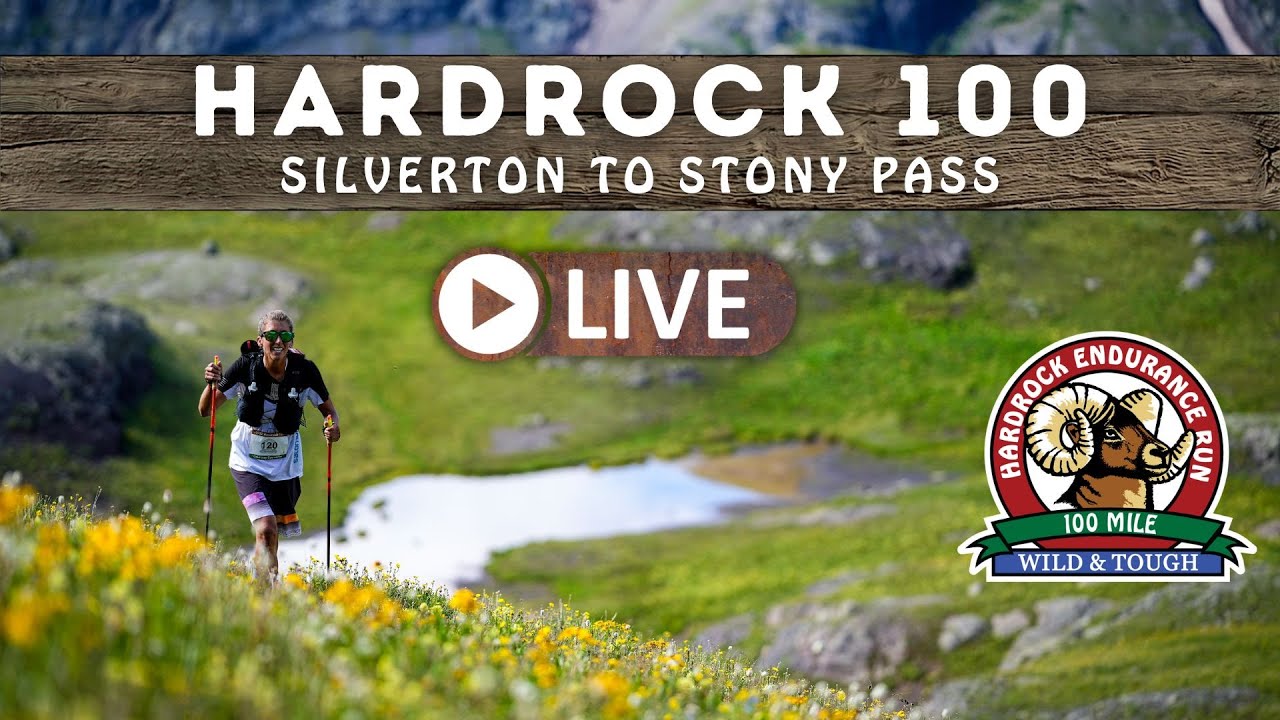 2023 Hardrock 100 LIVE Stream 1 Silverton to Stony Pass YouTube