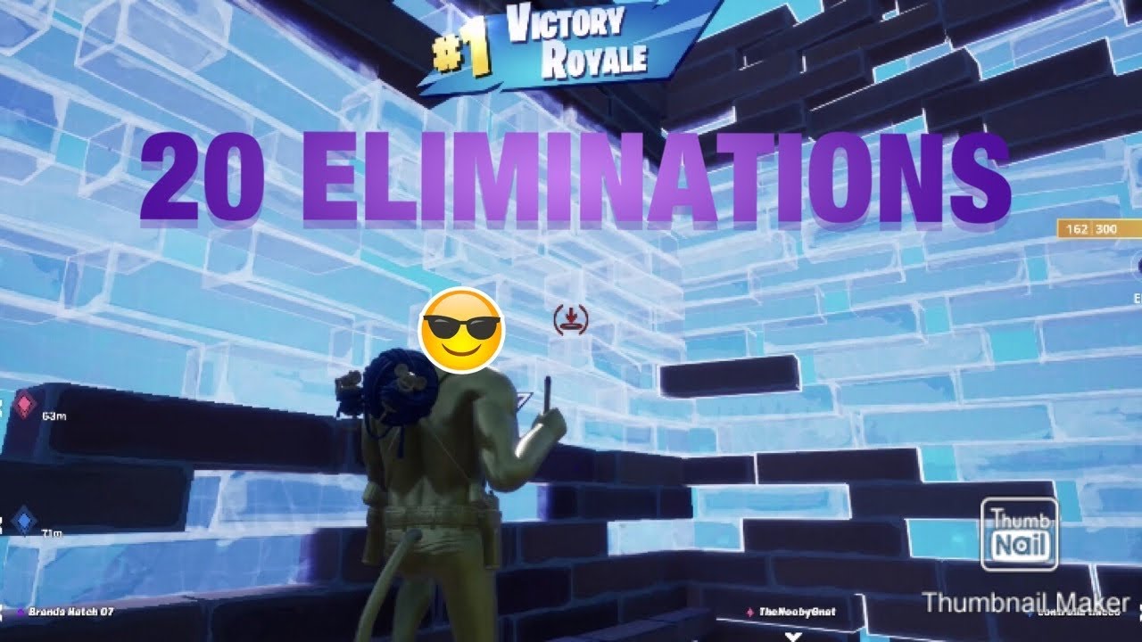 We got a *20 ELIMINATION GAME* in fortnite... YouTube