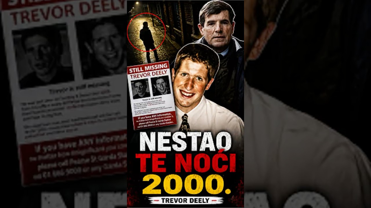 KAMERE SU GA SNIMILE KAKO JE NESTAO | Trevor Deely  #balkan #ytshorts #croatia #serbia #mystery