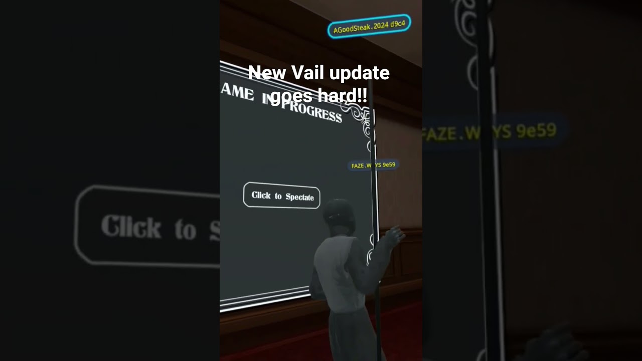 New Vail update goes hard!! 