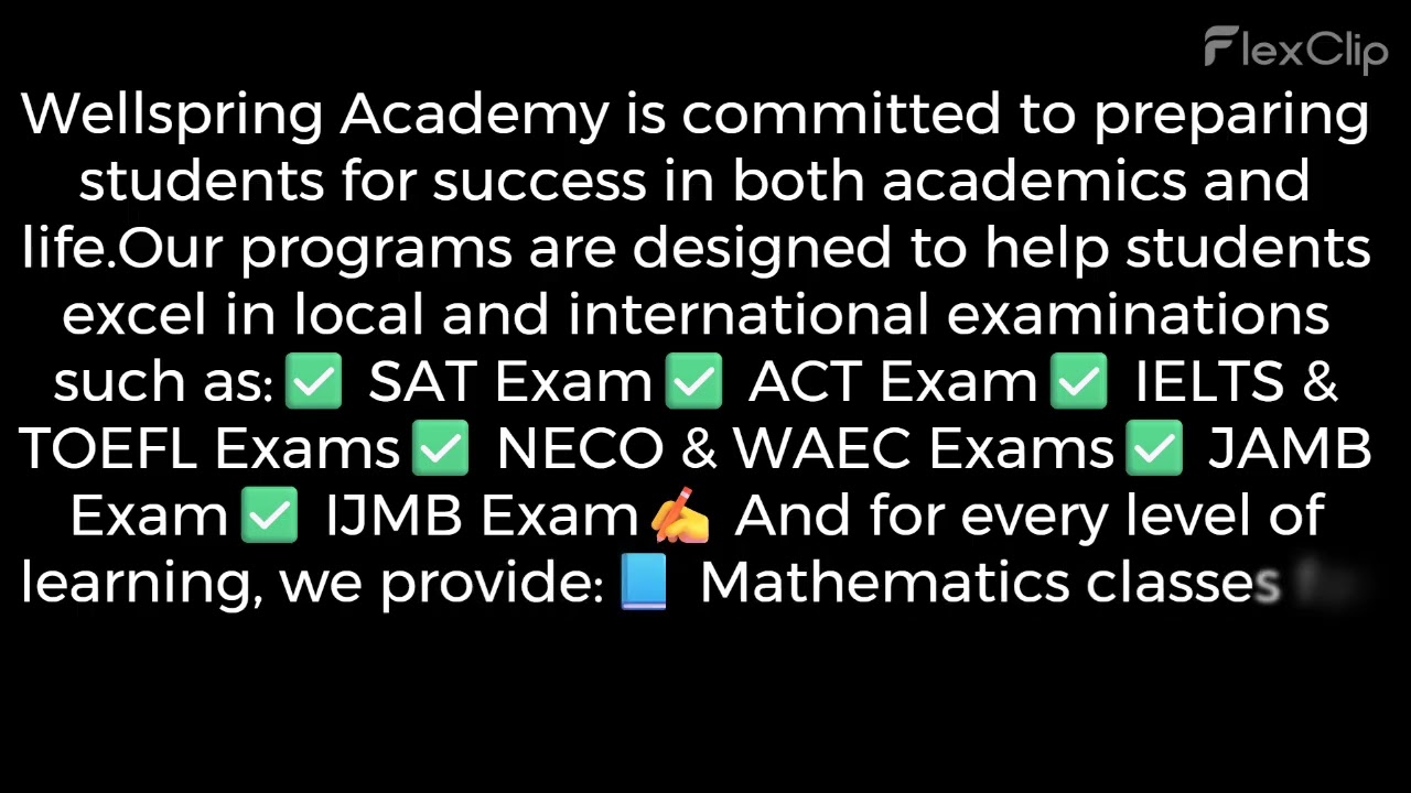 About WellSpring Academy Online School