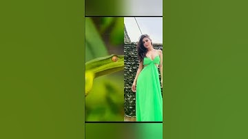 all cute nagin same colour dress nd snake🐍#ytshorts #shorts #gorgeous #nagin #teja💚💙#viral.........