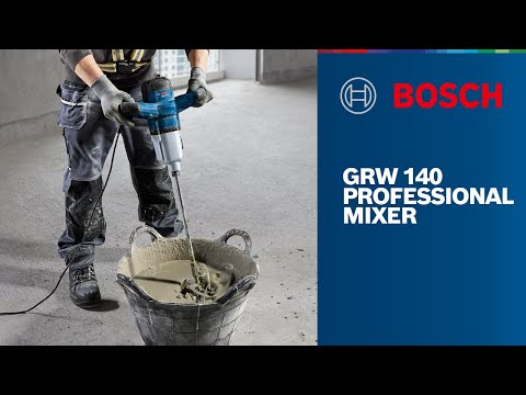 Bosch GRW 140 Električni mešač-mikser 1400W 06011C4020 - video 7