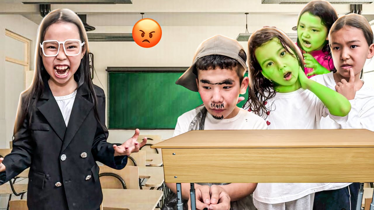 БІРТҮРЛІ МЕКТЕП😨🏢/ АЯНАНЫ ТАЛДЫРЫП ТАСТАДЫ😳😱