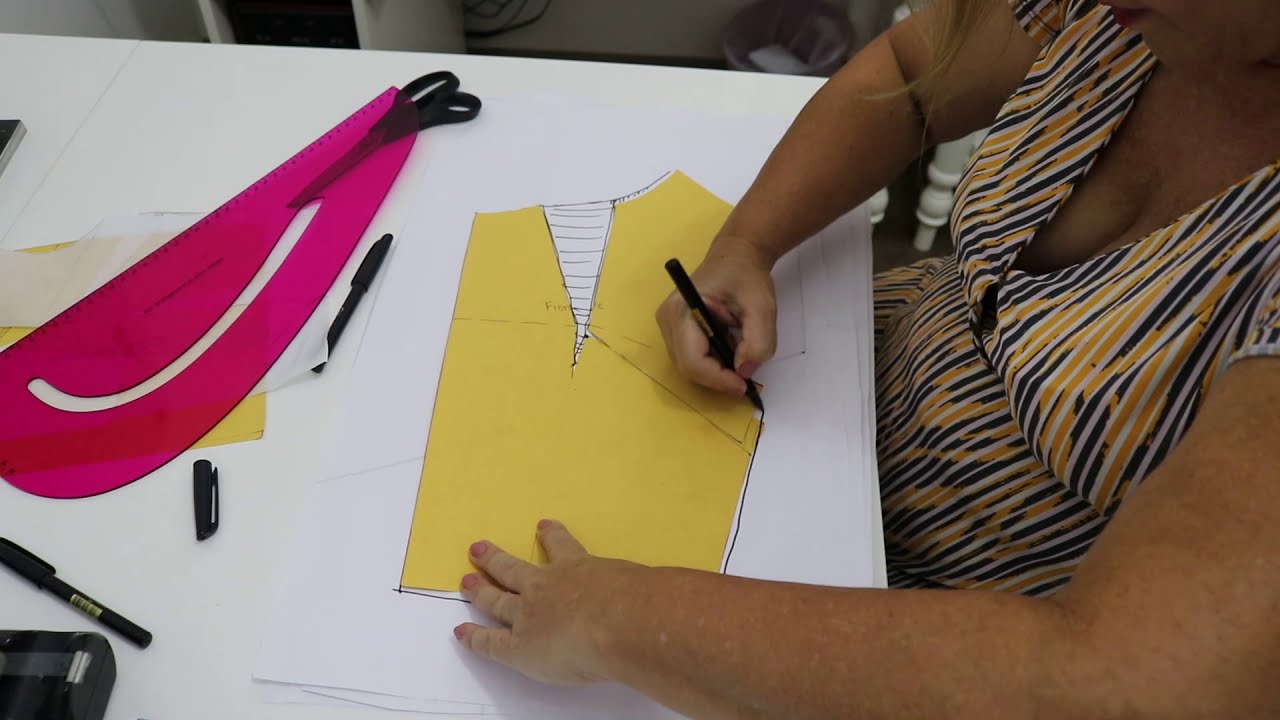 Diy - Como fazer drapeado em decote - aula 153