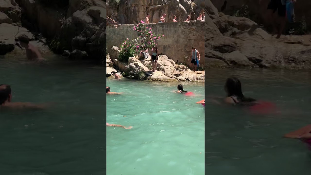 Algar waterfalls. Benidorm